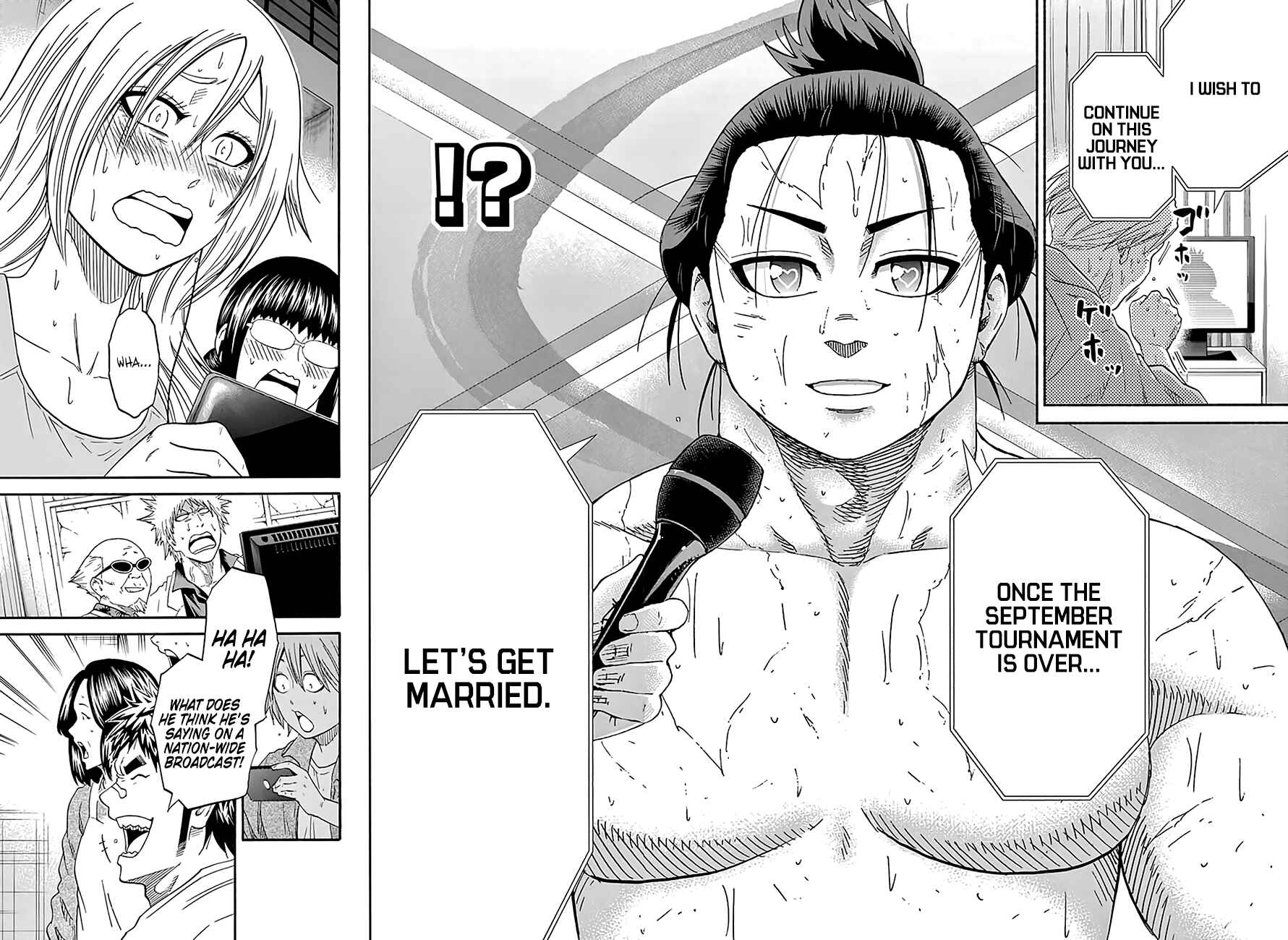 Page 11 Chapter 218 Hinomaru Sumo