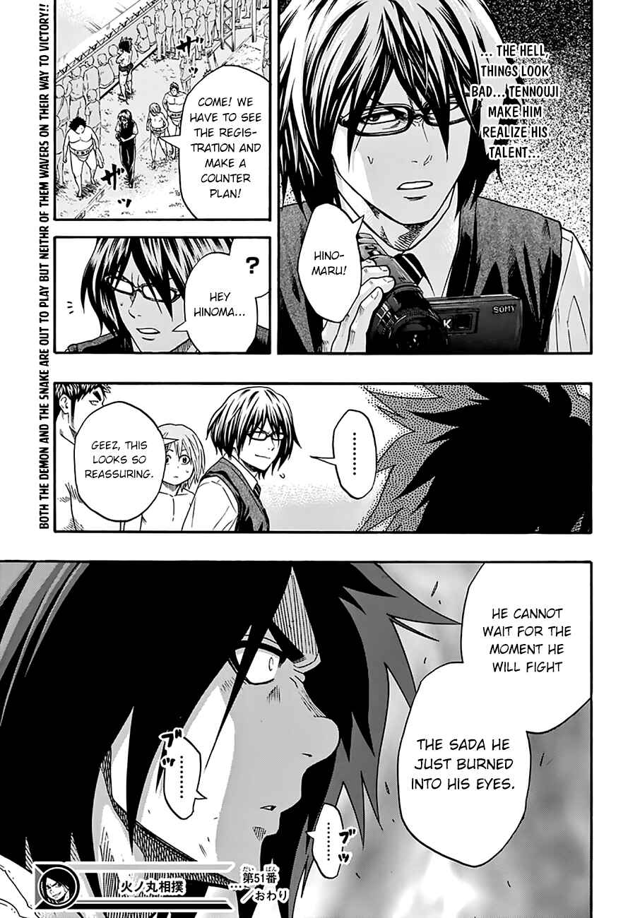 Page 19 Chapter 51 Hinomaru Sumo