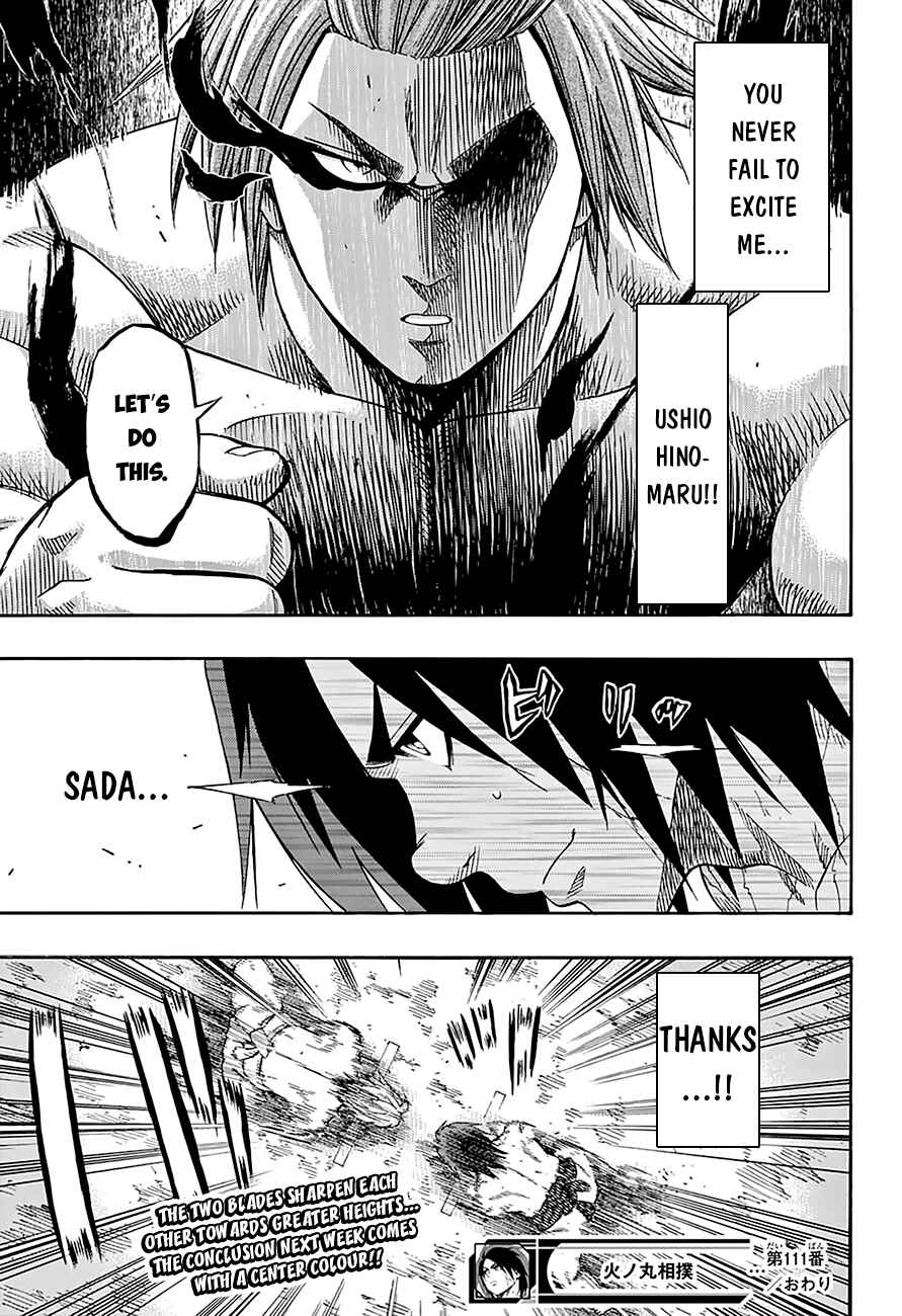 Page 19 Chapter 111 Hinomaru Sumo