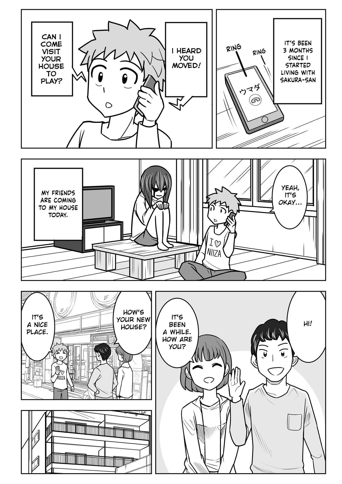Page 1 Chapter 4 1-nen de Joubutsu suru Rei to Dousei suru Hanashi