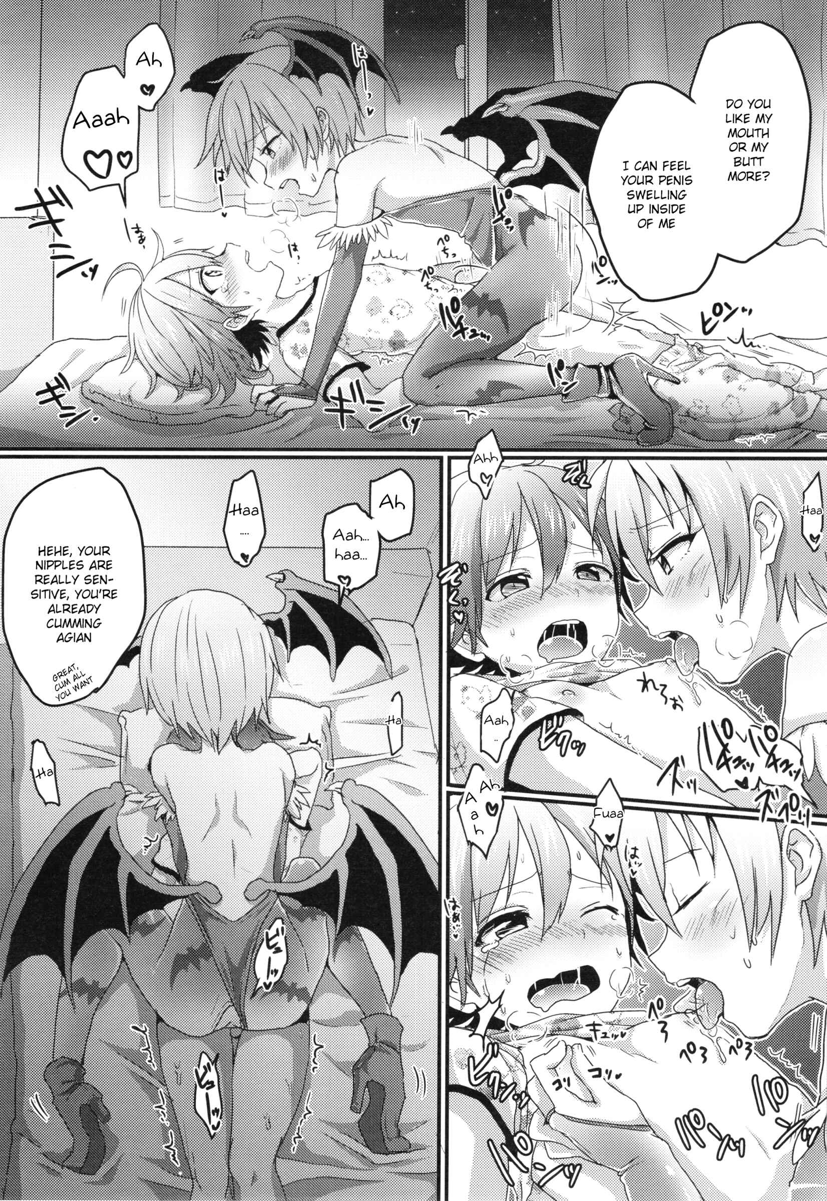 Page 16 Chapter Unknown_92a5 Darkstalkers - Lilith-kun to Nenneko Shimasho (Doujinshi)