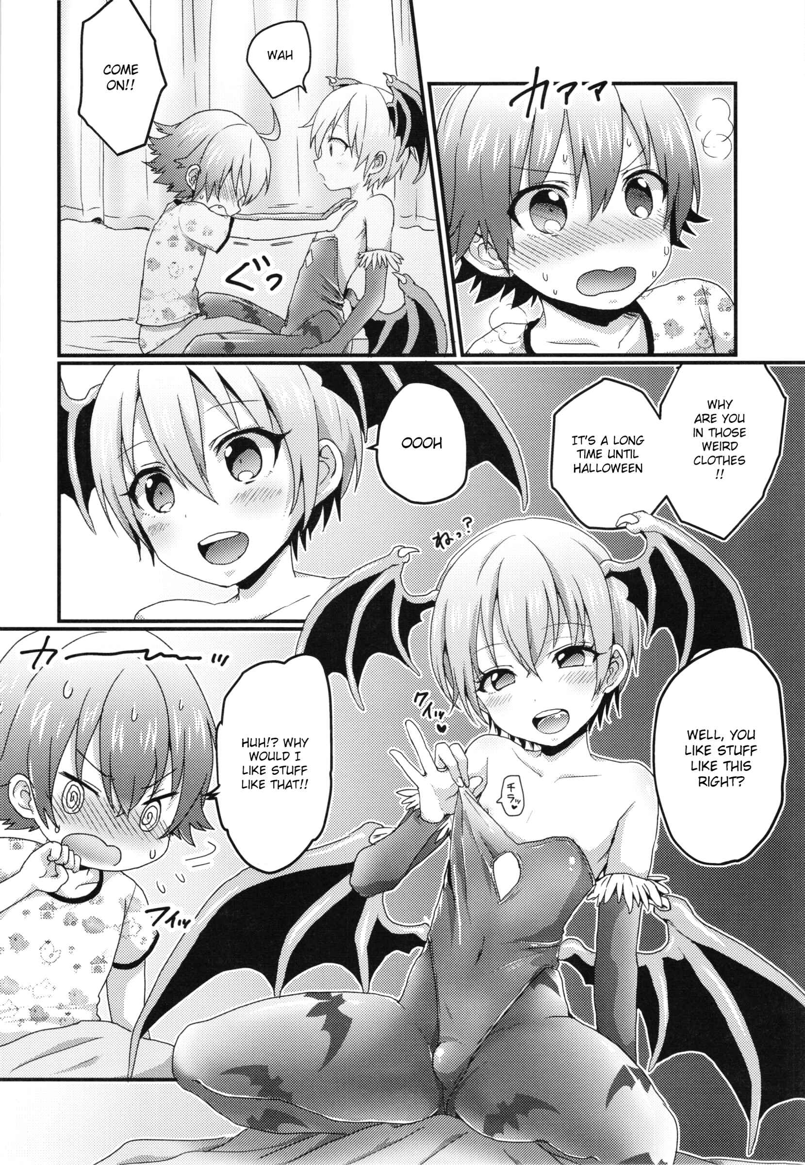 Page 7 Chapter Unknown_92a5 Darkstalkers - Lilith-kun to Nenneko Shimasho (Doujinshi)