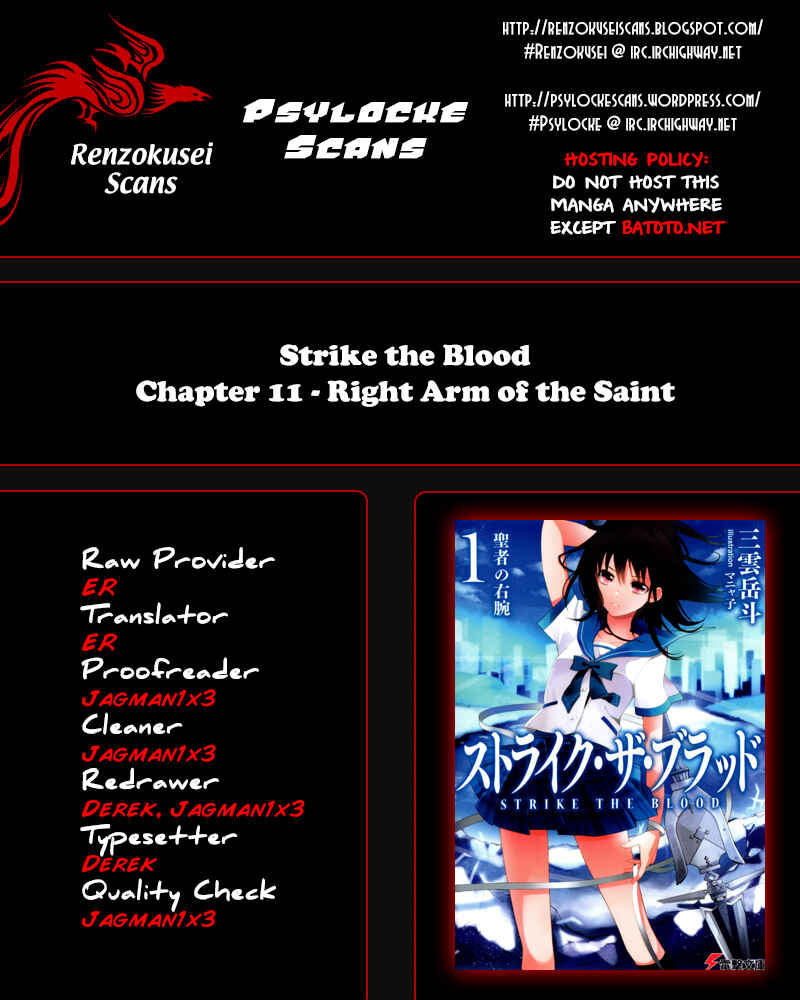 Page 1 Chapter 11 Strike the Blood
