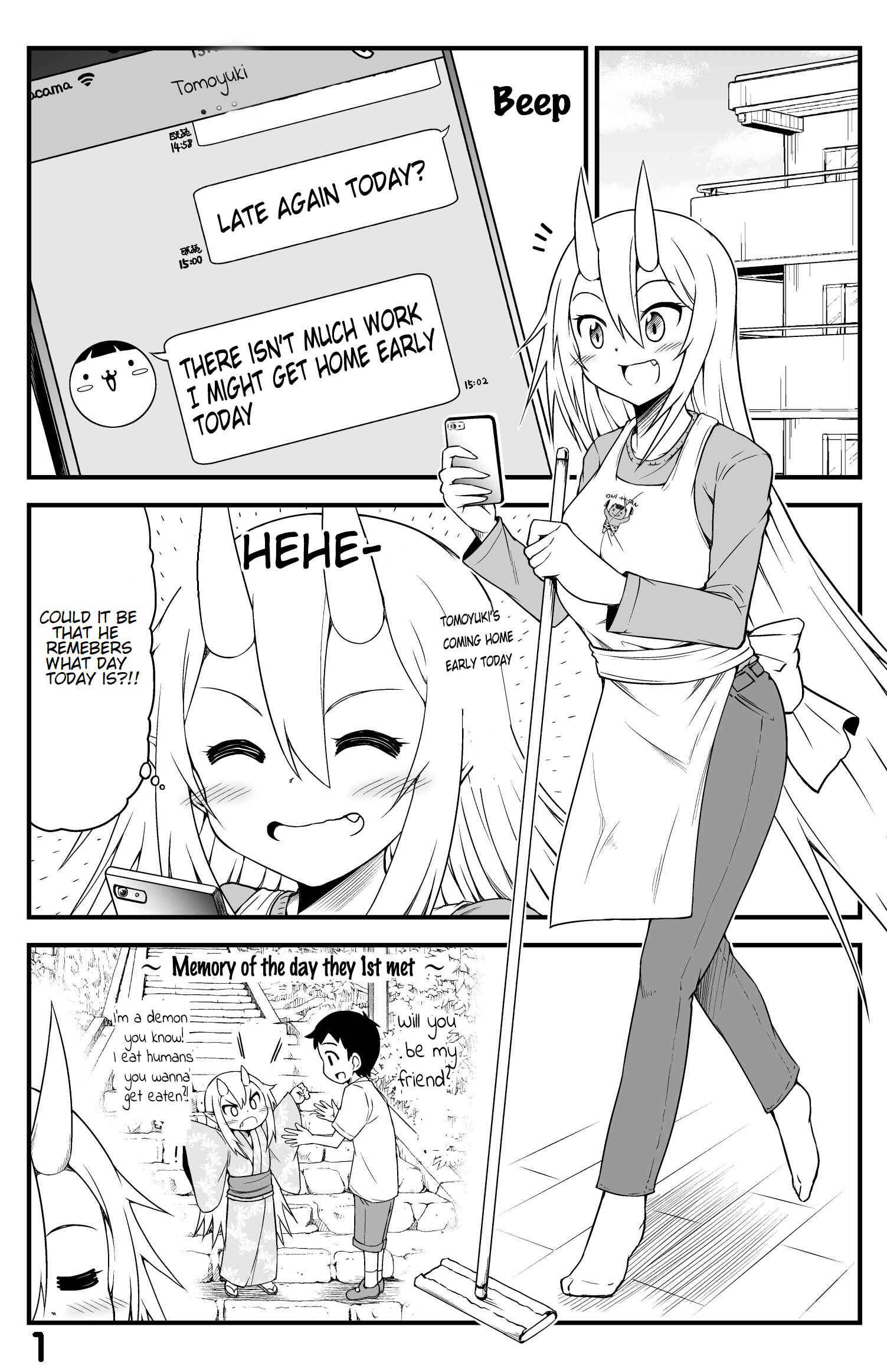 Page 1 Chapter 2 What I Get for Marrying a Demon Girl