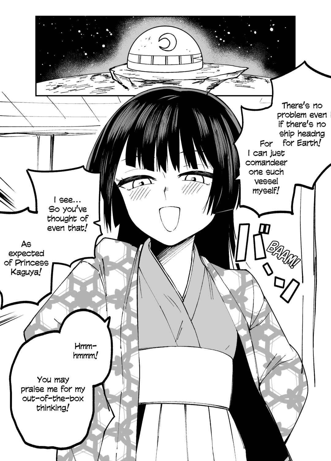 Page 1 Chapter 13 Princess Kaguya Will Return to the Moon in 10 Days