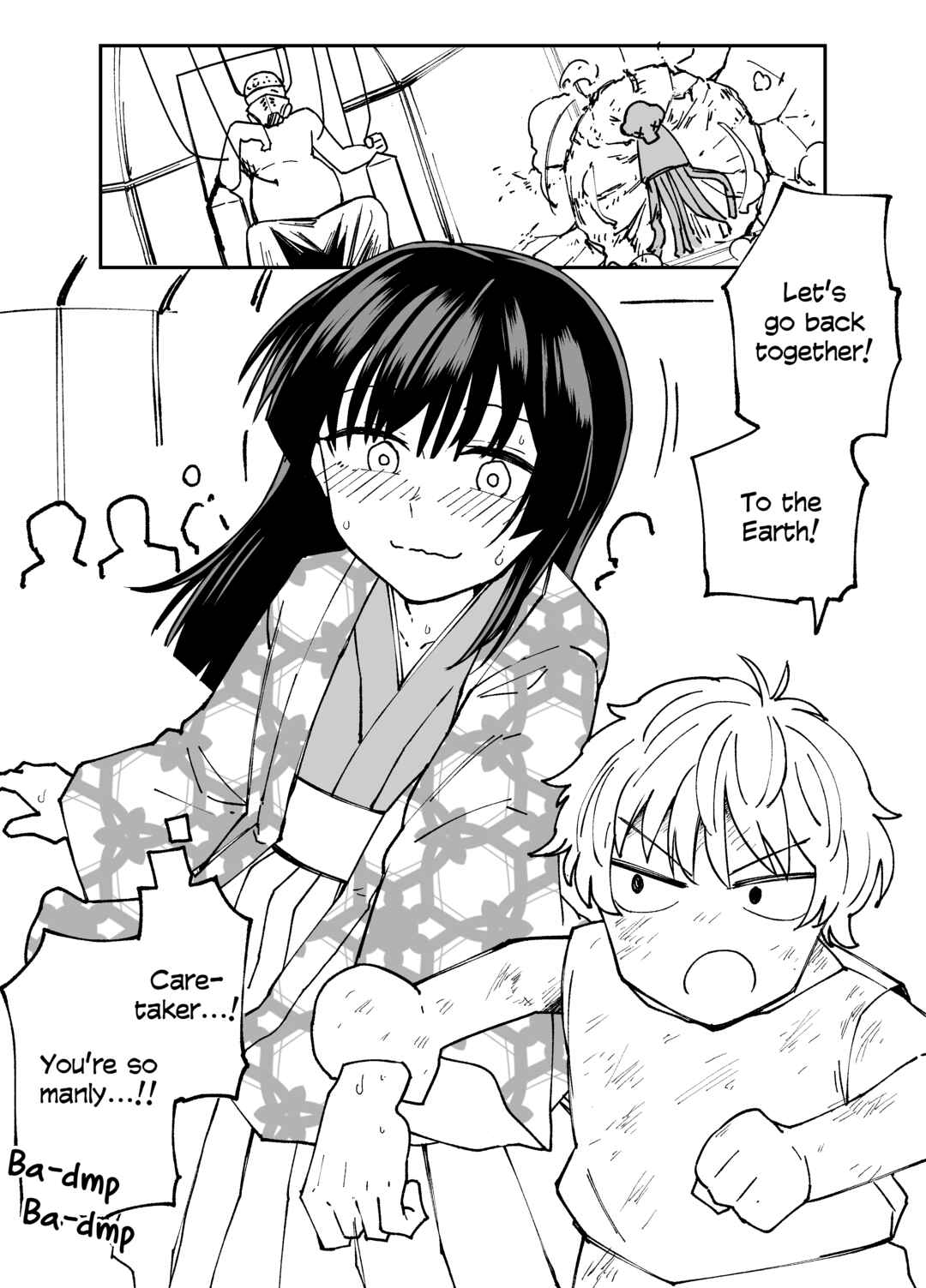 Page 1 Chapter 17 Princess Kaguya Will Return to the Moon in 10 Days