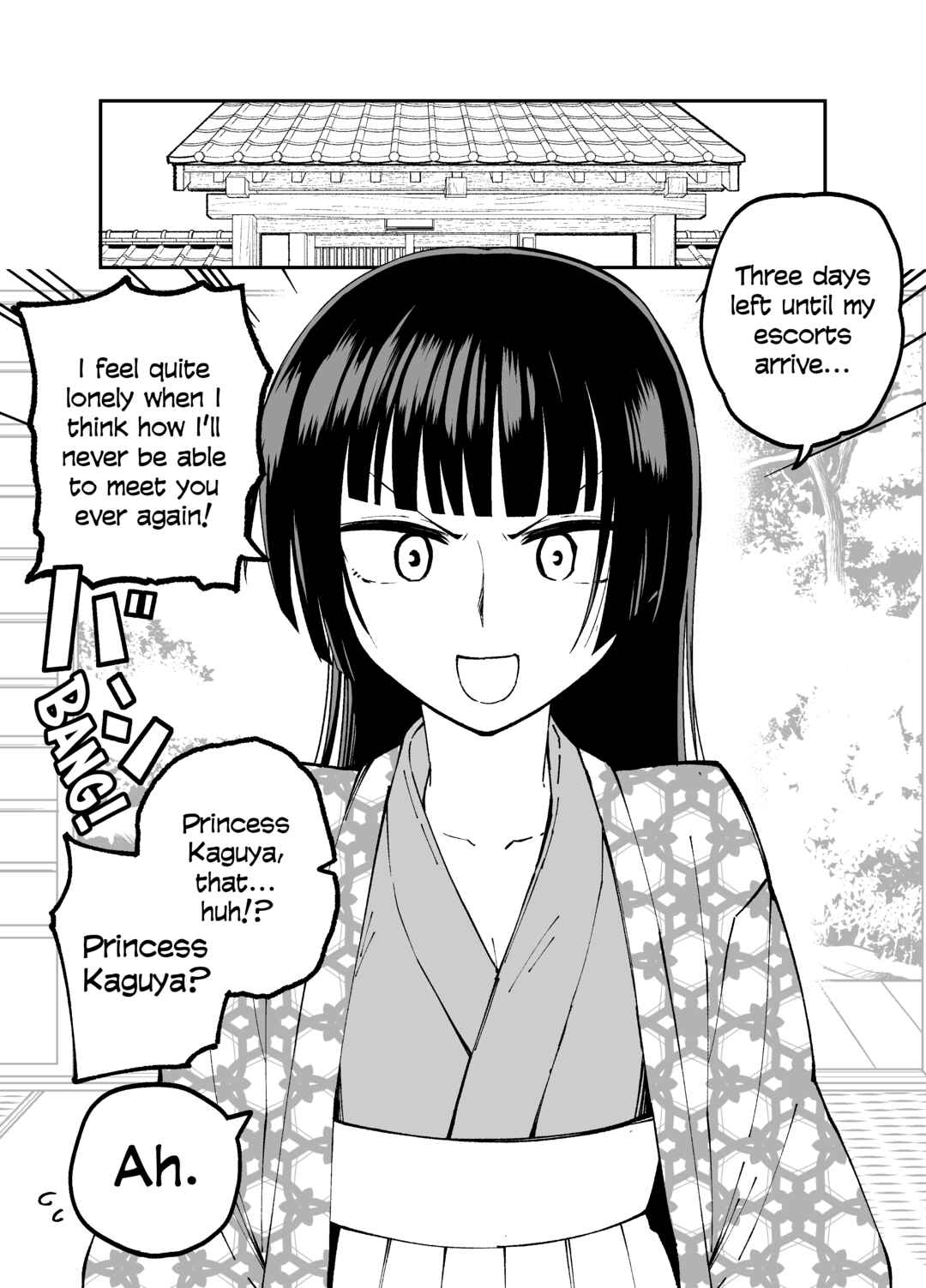 Page 1 Chapter 8 Princess Kaguya Will Return to the Moon in 10 Days