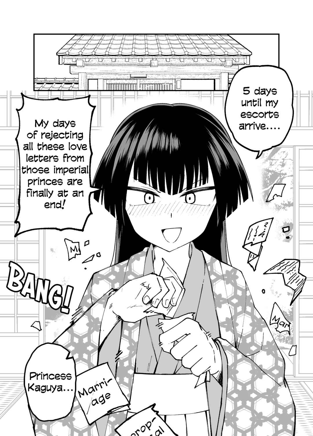 Page 1 Chapter 6 Princess Kaguya Will Return to the Moon in 10 Days
