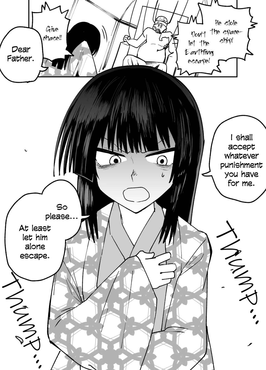 Page 1 Chapter 20 Princess Kaguya Will Return to the Moon in 10 Days