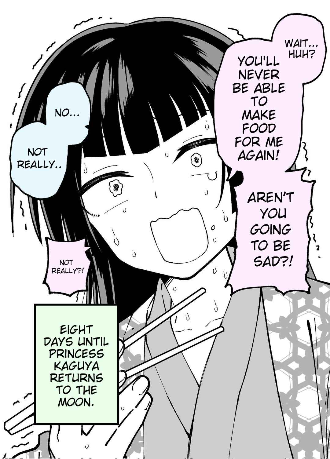 Page 4 Chapter 3 Princess Kaguya Will Return to the Moon in 10 Days