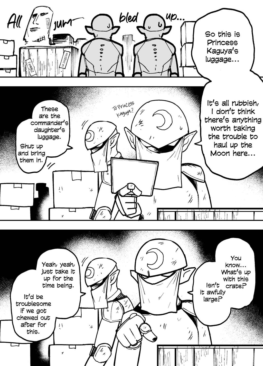 Page 6 Chapter 10 Princess Kaguya Will Return to the Moon in 10 Days
