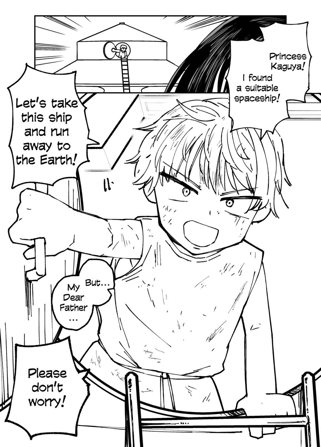 Page 2 Chapter 18 Princess Kaguya Will Return to the Moon in 10 Days