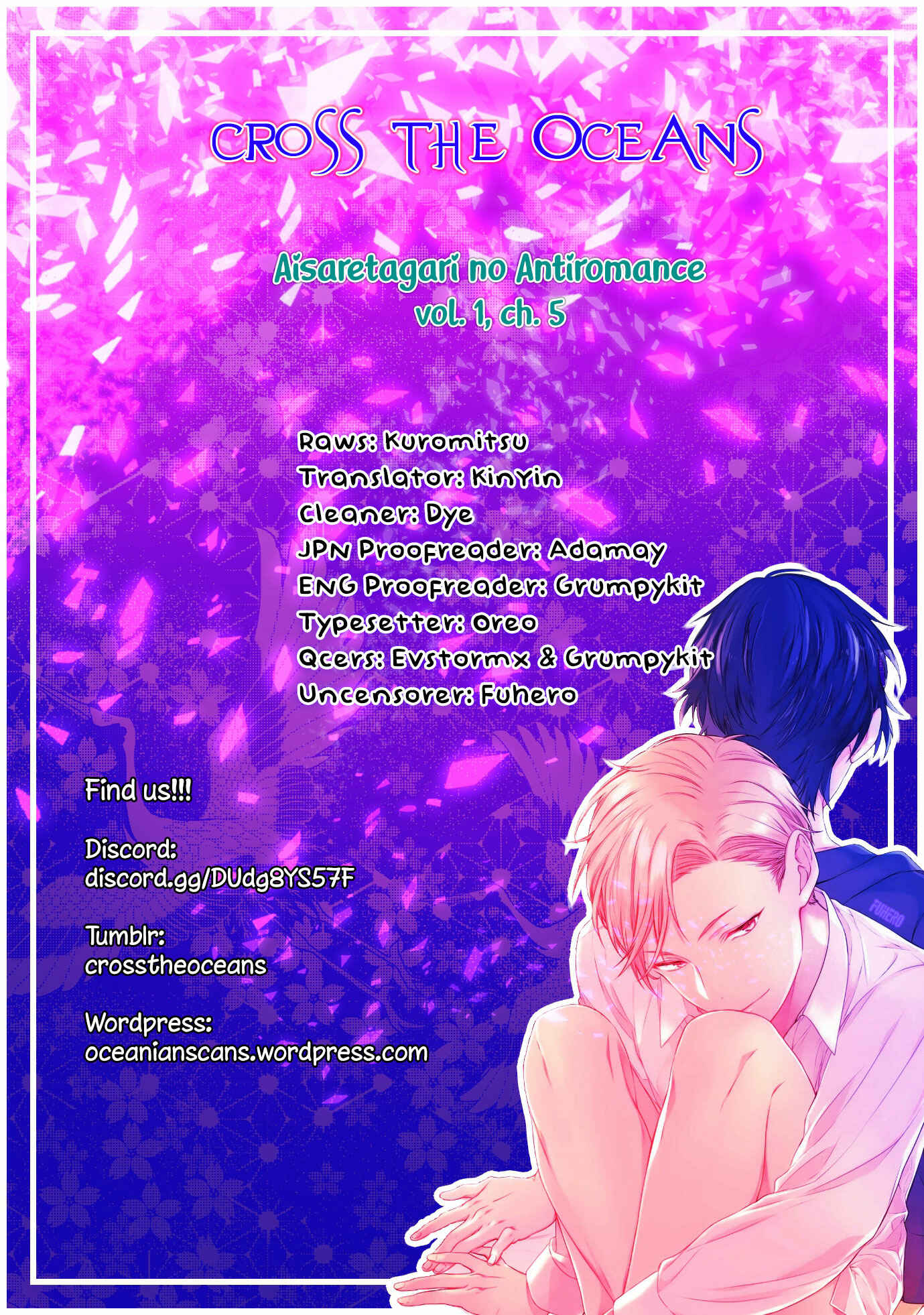 Page 1 Chapter 5 Aisaretagari no Antiromance