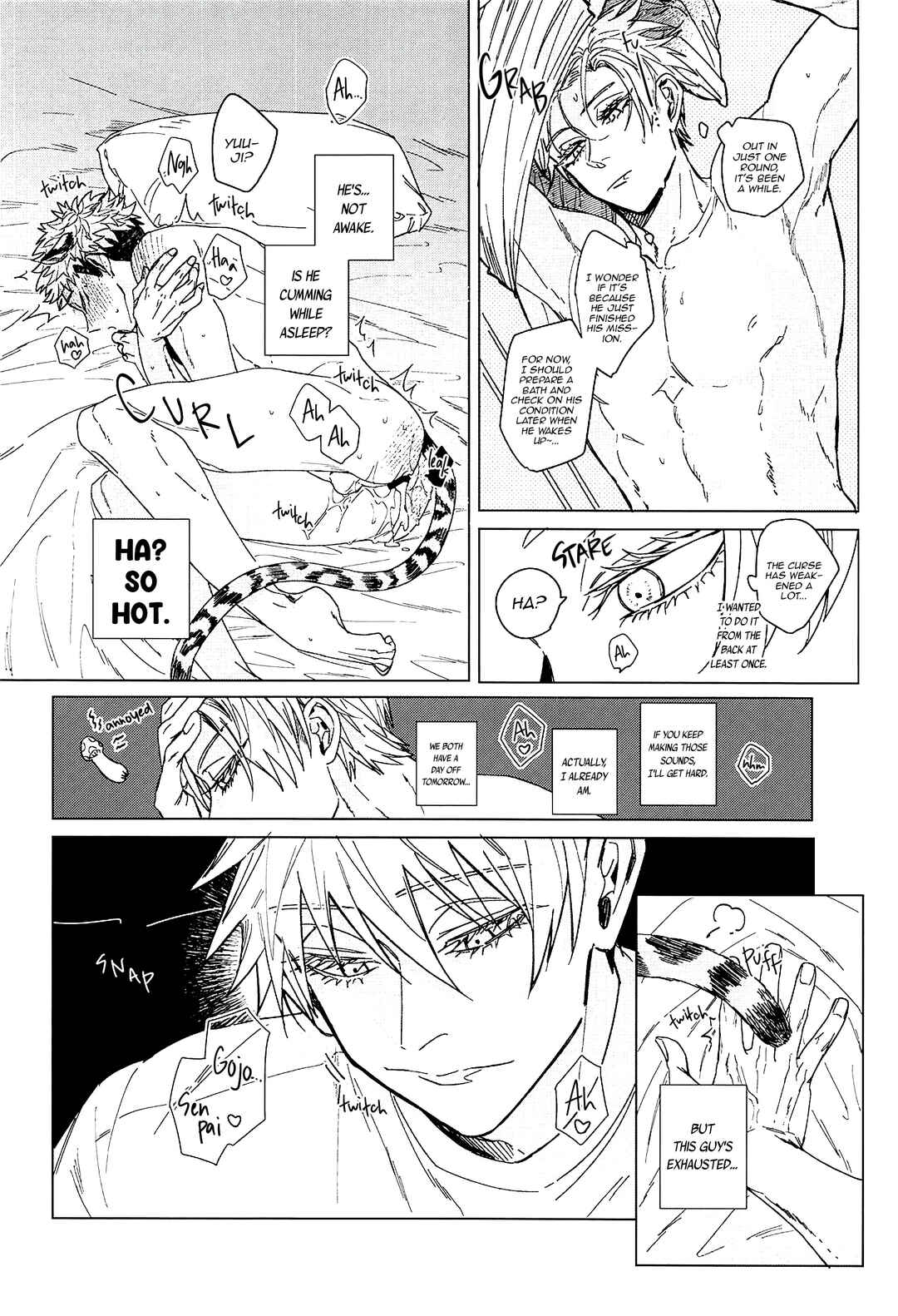 Page 18 Chapter Unknown_d102 Jujutsu Kaisen - MY PRECIOUS KITTEN (Doujinshi)