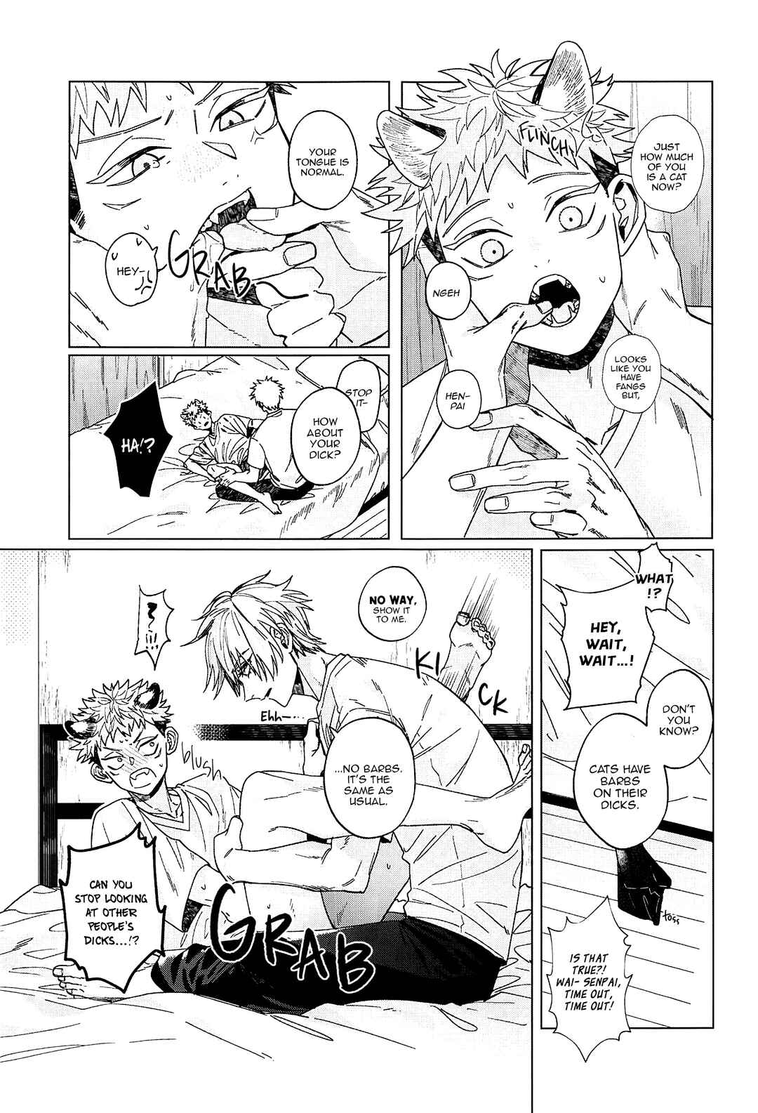 Page 5 Chapter Unknown_d102 Jujutsu Kaisen - MY PRECIOUS KITTEN (Doujinshi)