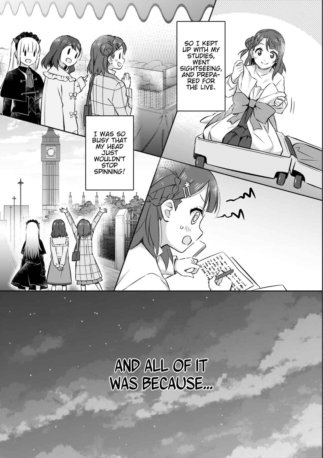 Page 11 Chapter Unknown_26b3 Love Live! Nijigasaki High School Idol Club NEXT SKY Prequel Comic The Expanding Ring Of That Indescribable Thrill