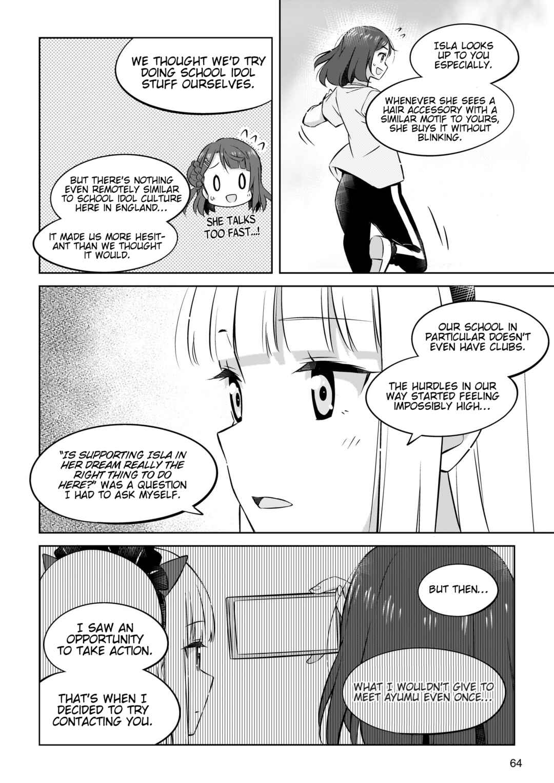 Page 6 Chapter Unknown_26b3 Love Live! Nijigasaki High School Idol Club NEXT SKY Prequel Comic The Expanding Ring Of That Indescribable Thrill