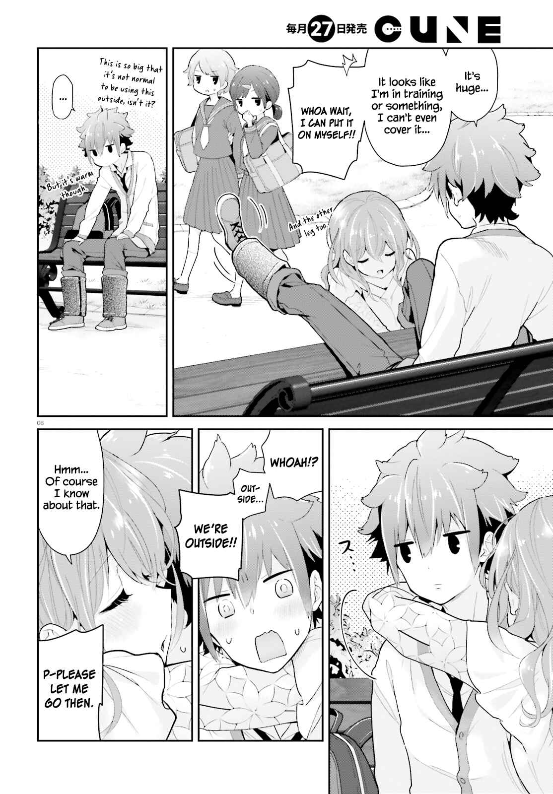 Page 9 Chapter 5 Mofu Onee-san no Atatame-kata