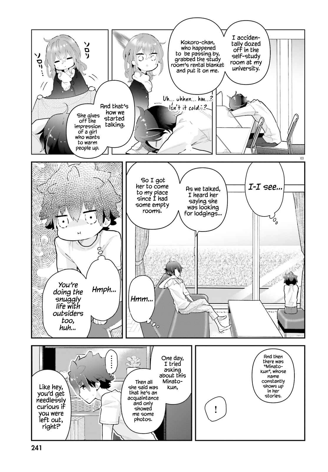 Page 3 Chapter 11 Mofu Onee-san no Atatame-kata