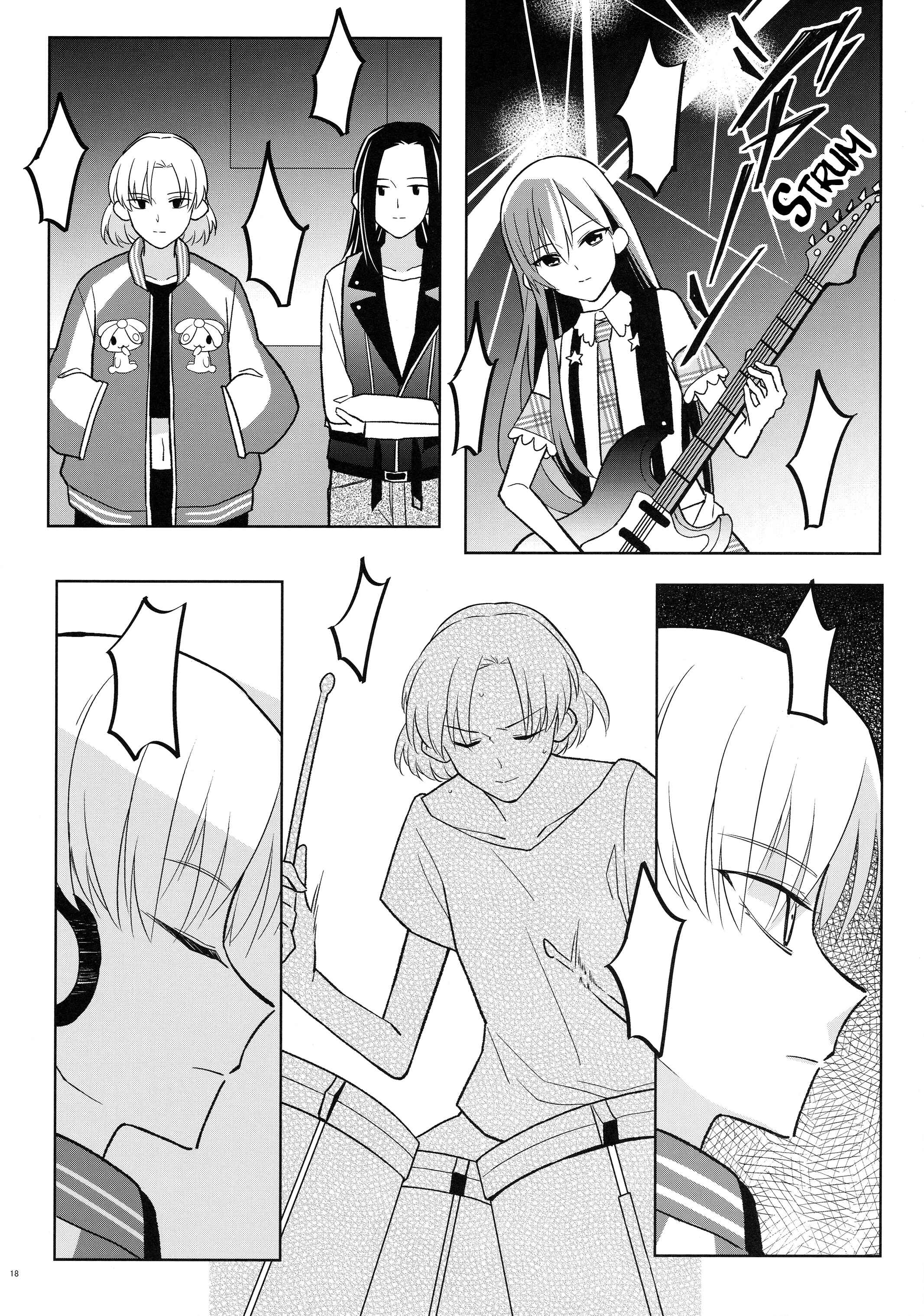 Page 17 Chapter Unknown_2c6d BanG Dream! - Band tte Sou Iu Mon Daro (Doujinshi)