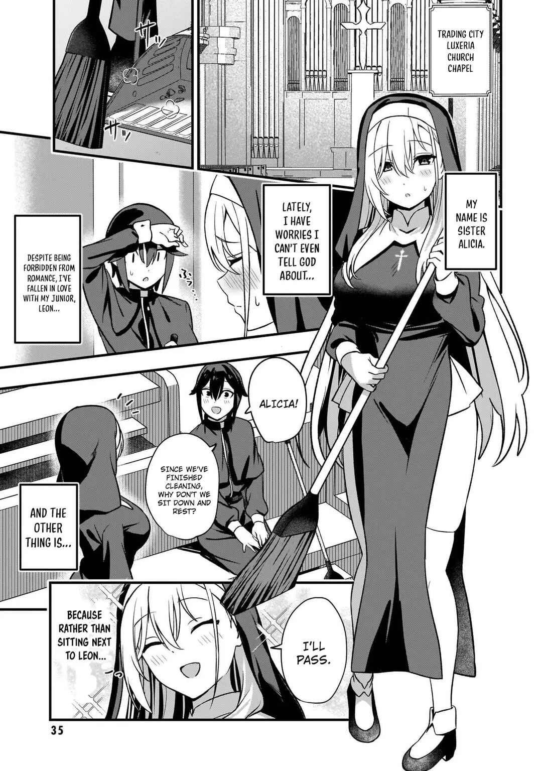 Page 1 Chapter 2 Mousou Sister Demo Shounen Shuudoushi ni Koishite Ii Desu ka?