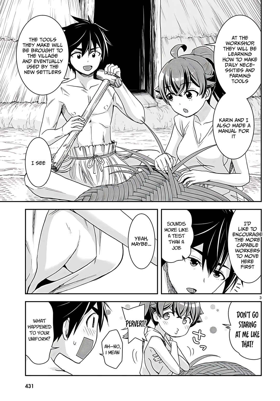 Page 4 Chapter 35 Isekai Yurutto Survival Seikatsu ~Gakkou no Minna to Isekai no Mujintou ni Tenishitakedo Ore Dake Rakushou desu~