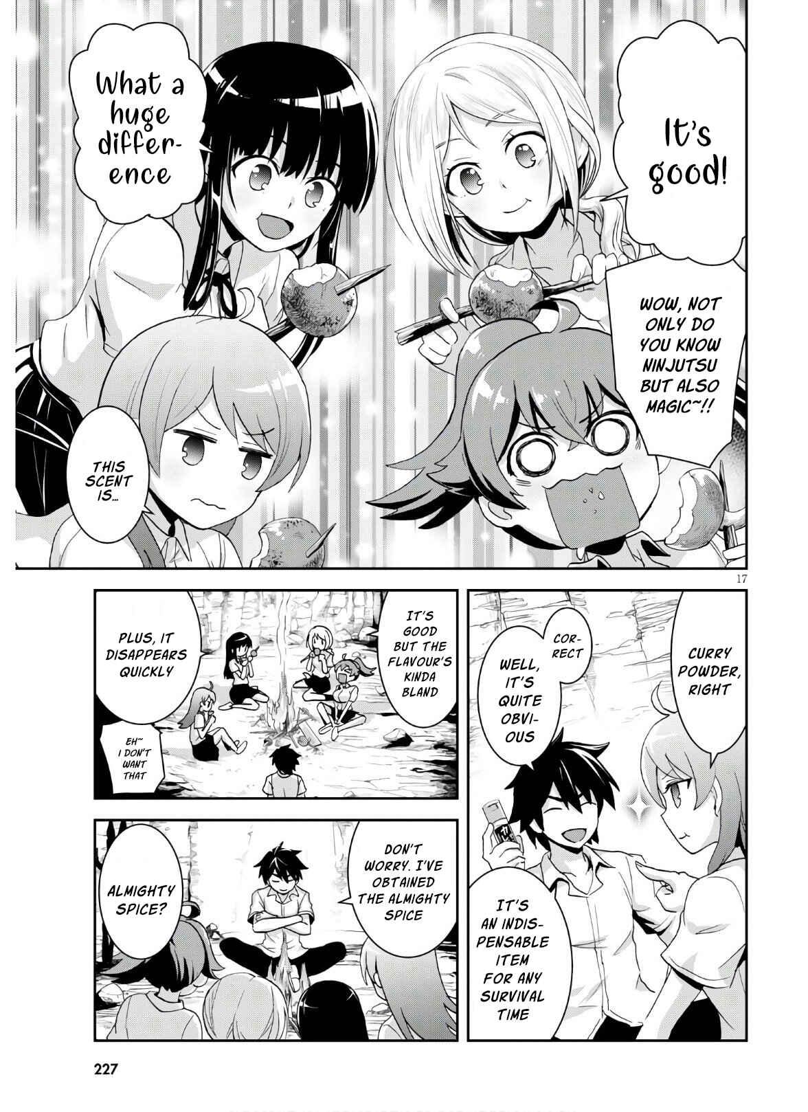 Page 18 Chapter 3 Isekai Yurutto Survival Seikatsu ~Gakkou no Minna to Isekai no Mujintou ni Tenishitakedo Ore Dake Rakushou desu~