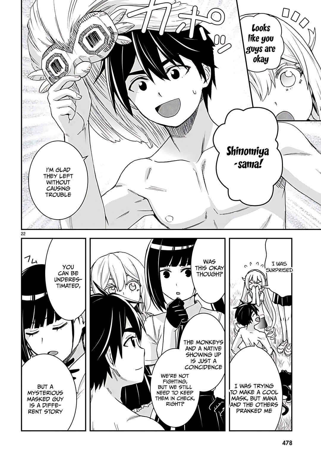 Page 23 Chapter 34 Isekai Yurutto Survival Seikatsu ~Gakkou no Minna to Isekai no Mujintou ni Tenishitakedo Ore Dake Rakushou desu~