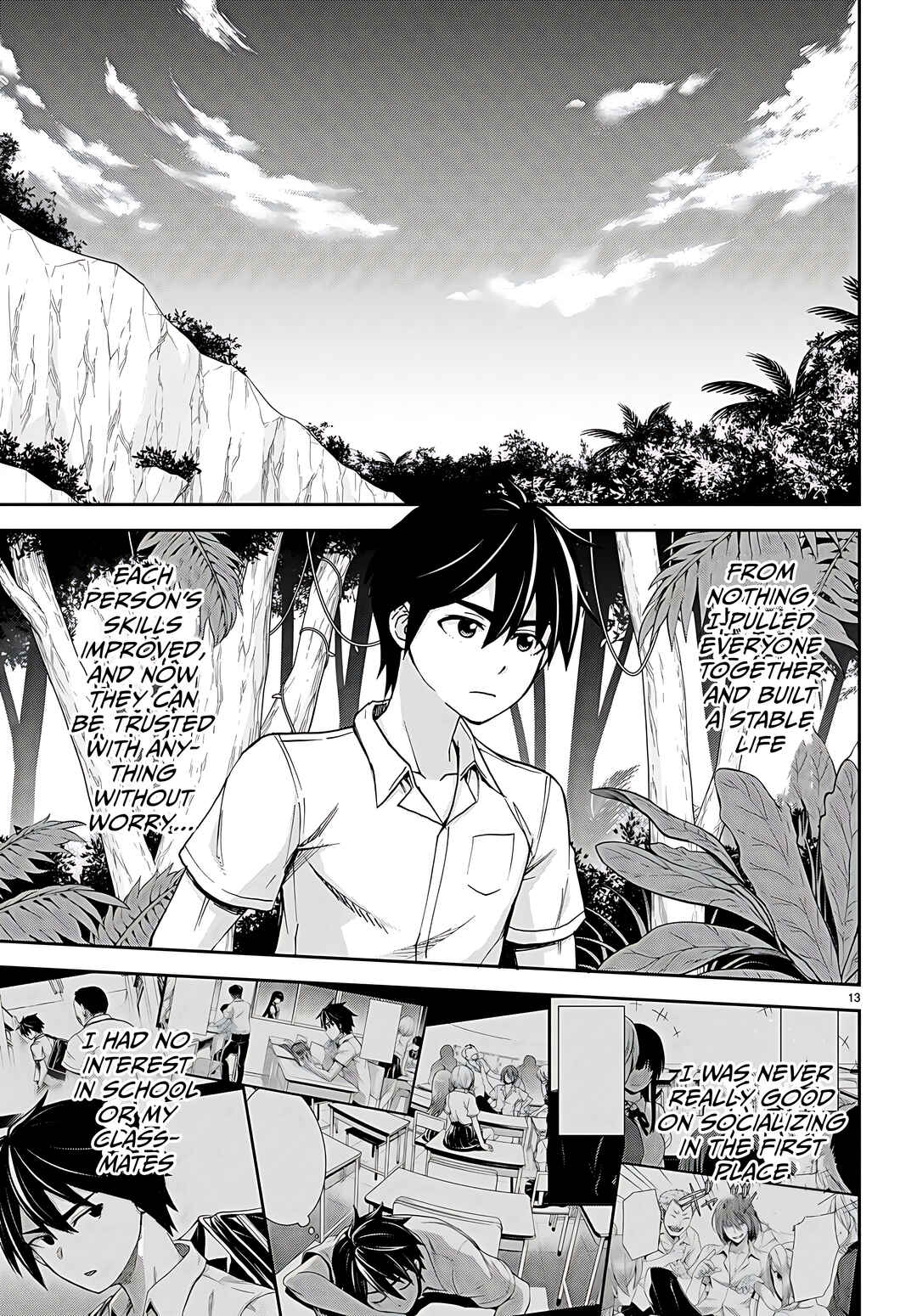 Page 18 Chapter 36 Isekai Yurutto Survival Seikatsu ~Gakkou no Minna to Isekai no Mujintou ni Tenishitakedo Ore Dake Rakushou desu~
