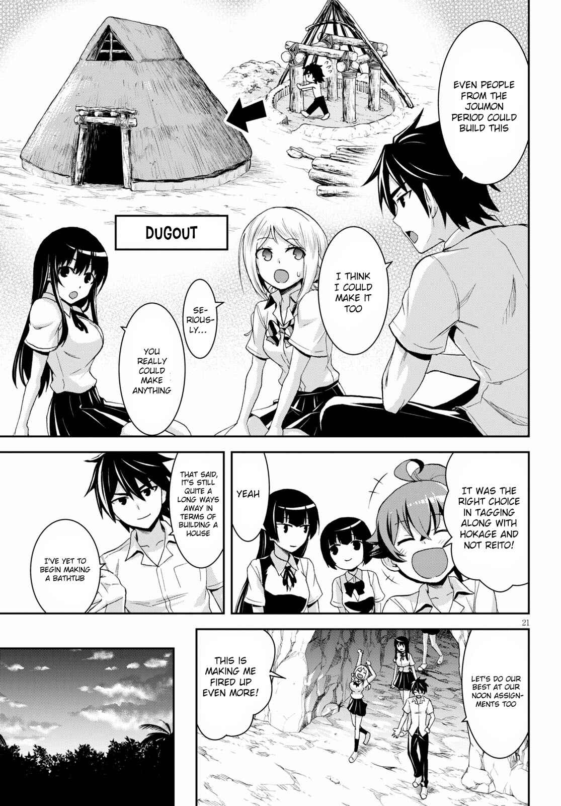 Page 24 Chapter 7 Isekai Yurutto Survival Seikatsu ~Gakkou no Minna to Isekai no Mujintou ni Tenishitakedo Ore Dake Rakushou desu~