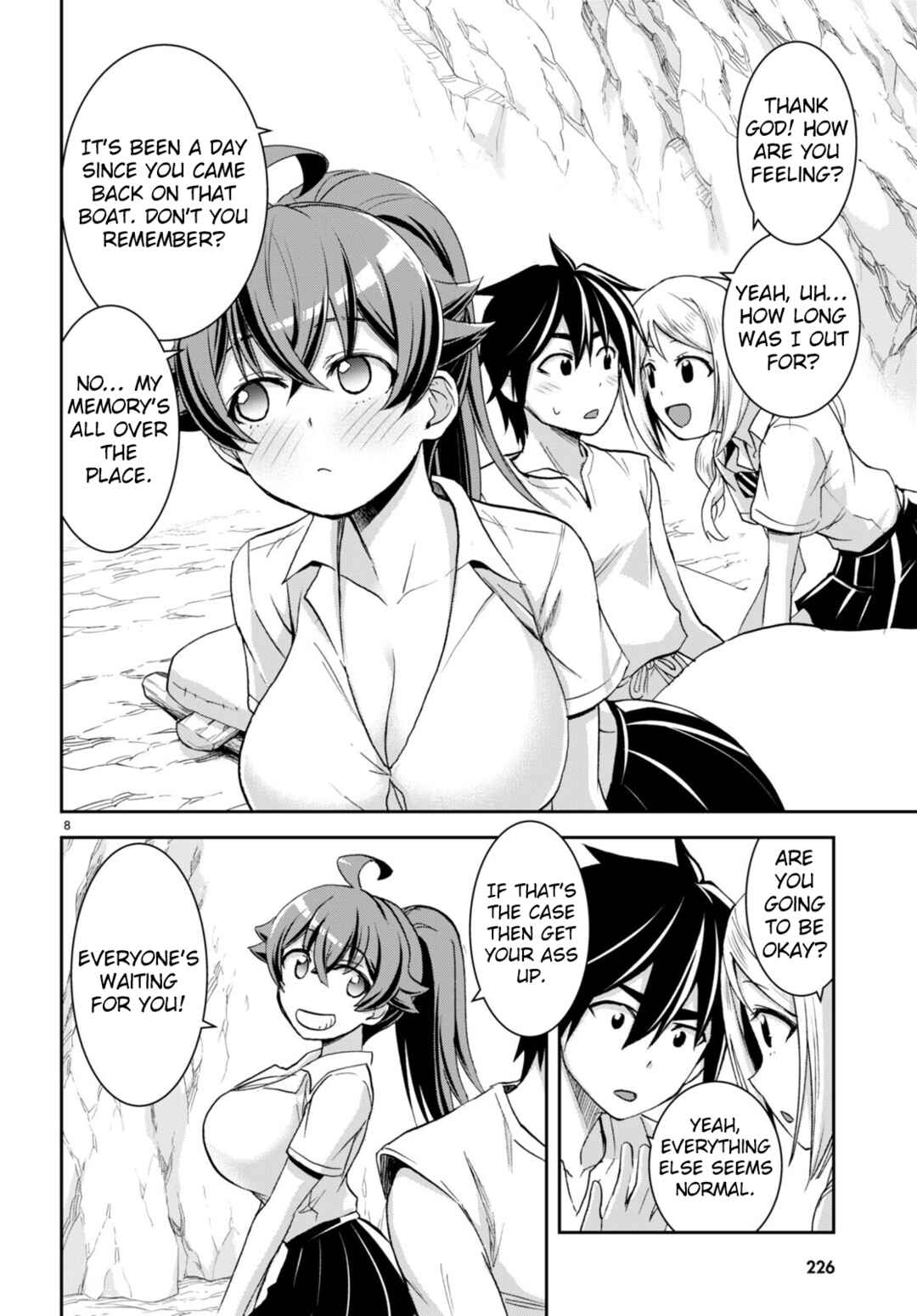 Page 10 Chapter 25 Isekai Yurutto Survival Seikatsu ~Gakkou no Minna to Isekai no Mujintou ni Tenishitakedo Ore Dake Rakushou desu~