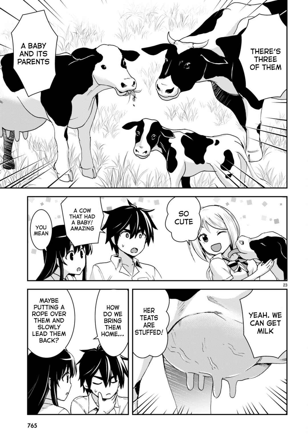 Page 24 Chapter 21 Isekai Yurutto Survival Seikatsu ~Gakkou no Minna to Isekai no Mujintou ni Tenishitakedo Ore Dake Rakushou desu~