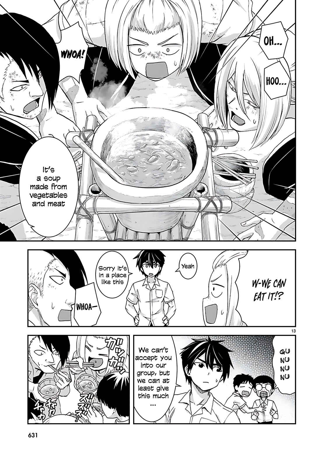 Page 16 Chapter 41 Isekai Yurutto Survival Seikatsu ~Gakkou no Minna to Isekai no Mujintou ni Tenishitakedo Ore Dake Rakushou desu~