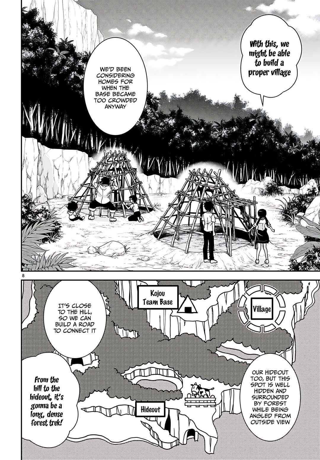 Page 9 Chapter 32 Isekai Yurutto Survival Seikatsu ~Gakkou no Minna to Isekai no Mujintou ni Tenishitakedo Ore Dake Rakushou desu~