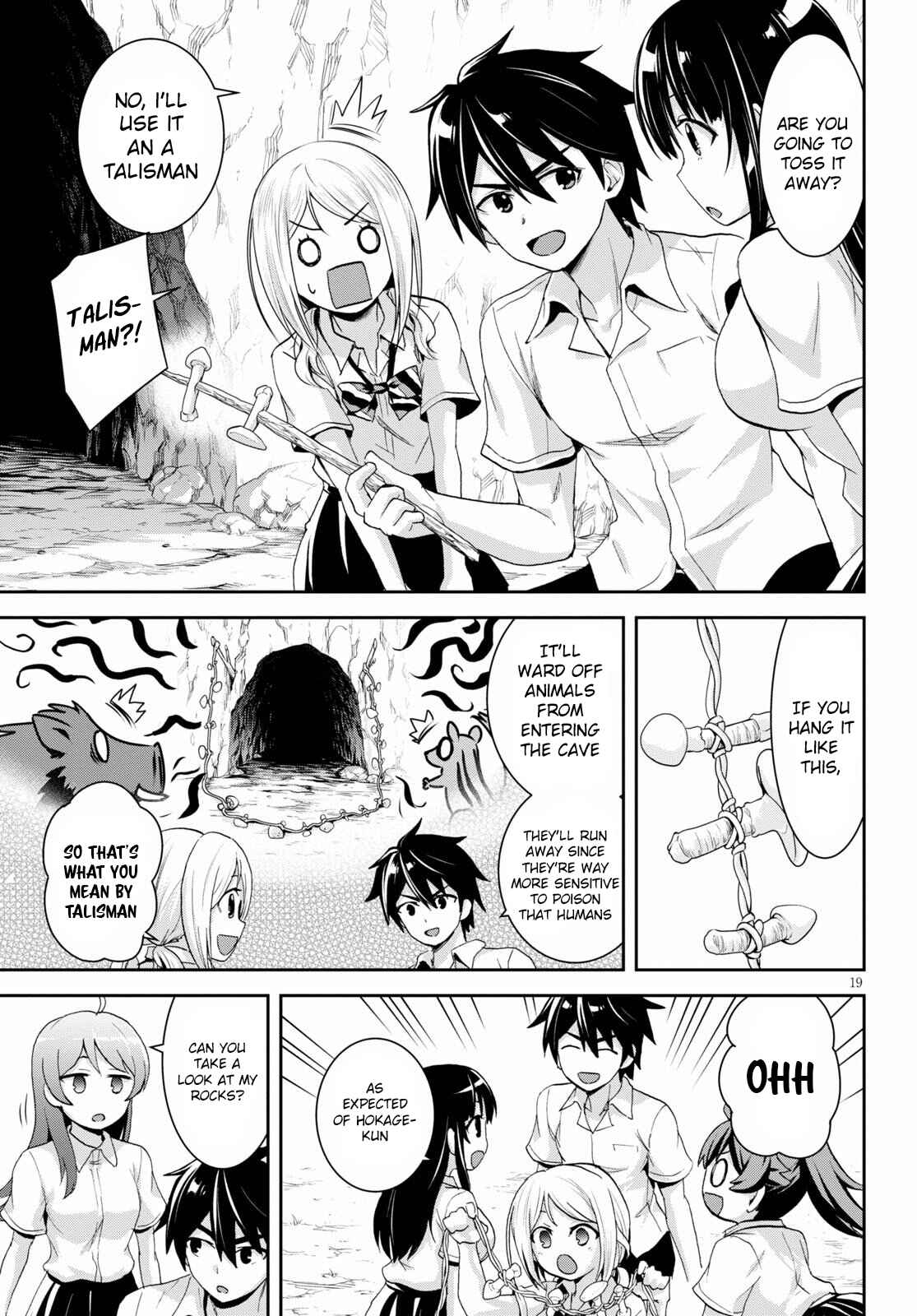 Page 20 Chapter 4 Isekai Yurutto Survival Seikatsu ~Gakkou no Minna to Isekai no Mujintou ni Tenishitakedo Ore Dake Rakushou desu~