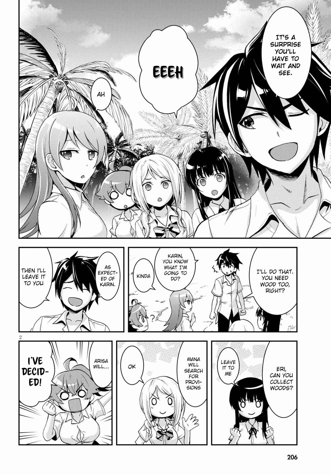Page 3 Chapter 4 Isekai Yurutto Survival Seikatsu ~Gakkou no Minna to Isekai no Mujintou ni Tenishitakedo Ore Dake Rakushou desu~