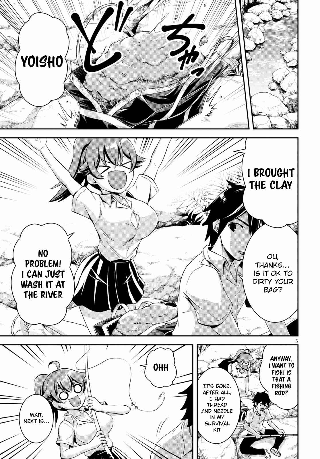Page 6 Chapter 4 Isekai Yurutto Survival Seikatsu ~Gakkou no Minna to Isekai no Mujintou ni Tenishitakedo Ore Dake Rakushou desu~