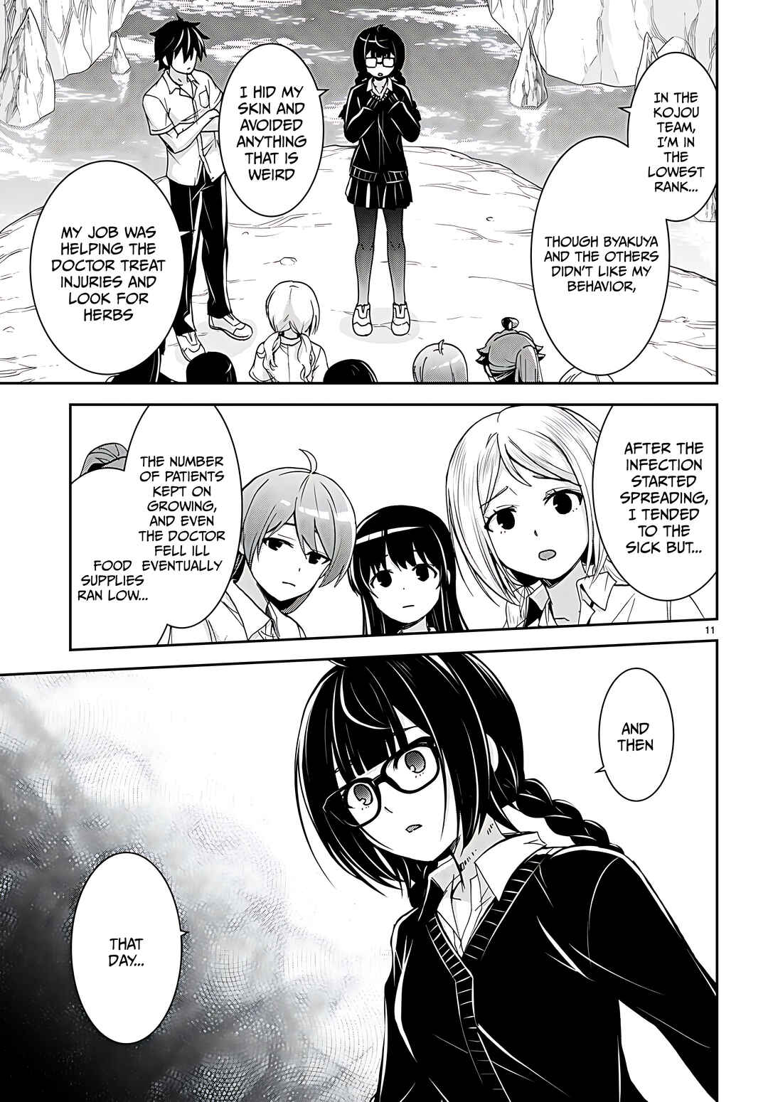 Page 12 Chapter 29 Isekai Yurutto Survival Seikatsu ~Gakkou no Minna to Isekai no Mujintou ni Tenishitakedo Ore Dake Rakushou desu~