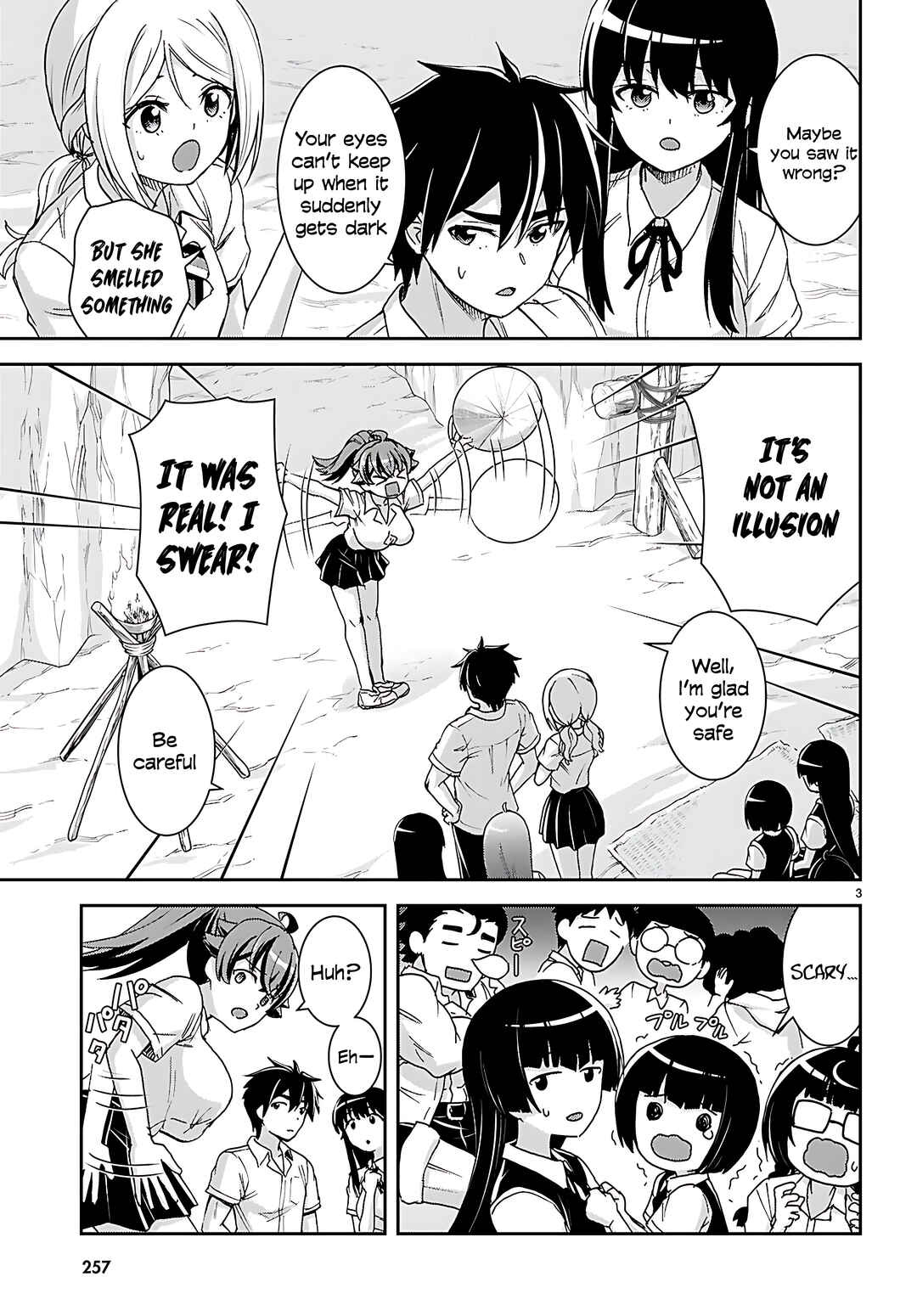 Page 4 Chapter 39 Isekai Yurutto Survival Seikatsu ~Gakkou no Minna to Isekai no Mujintou ni Tenishitakedo Ore Dake Rakushou desu~