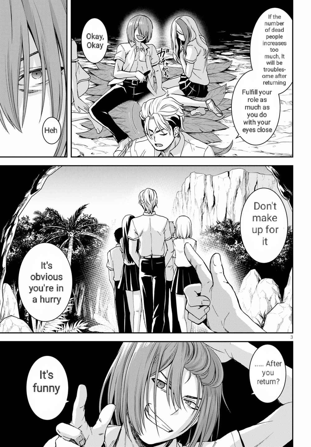 Page 4 Chapter 15 Isekai Yurutto Survival Seikatsu ~Gakkou no Minna to Isekai no Mujintou ni Tenishitakedo Ore Dake Rakushou desu~