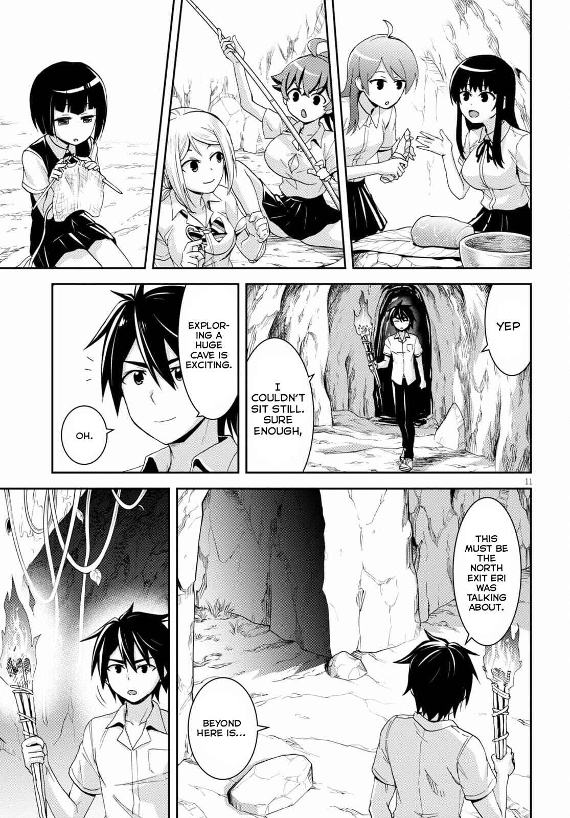 Page 12 Chapter 11 Isekai Yurutto Survival Seikatsu ~Gakkou no Minna to Isekai no Mujintou ni Tenishitakedo Ore Dake Rakushou desu~
