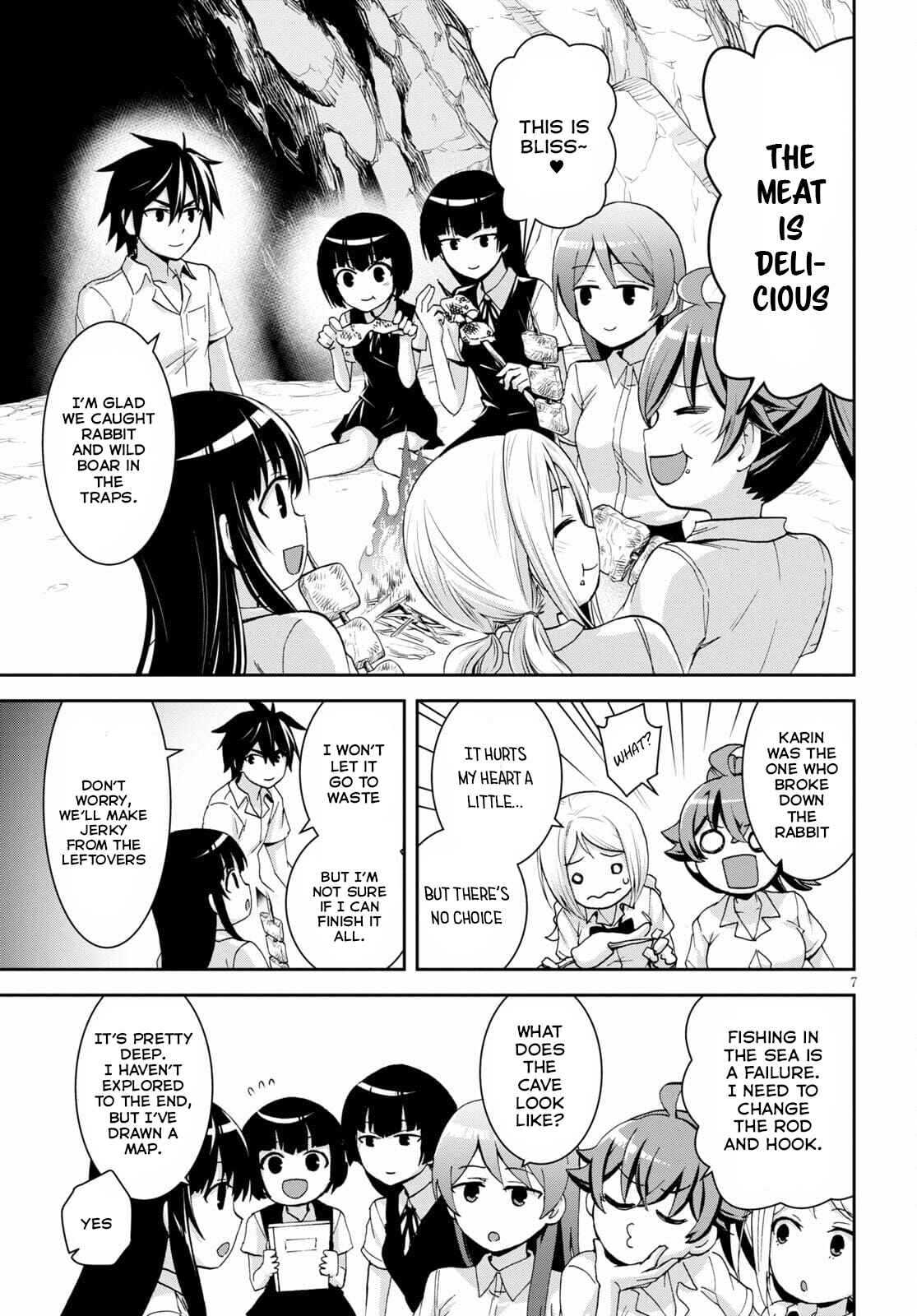 Page 8 Chapter 11 Isekai Yurutto Survival Seikatsu ~Gakkou no Minna to Isekai no Mujintou ni Tenishitakedo Ore Dake Rakushou desu~