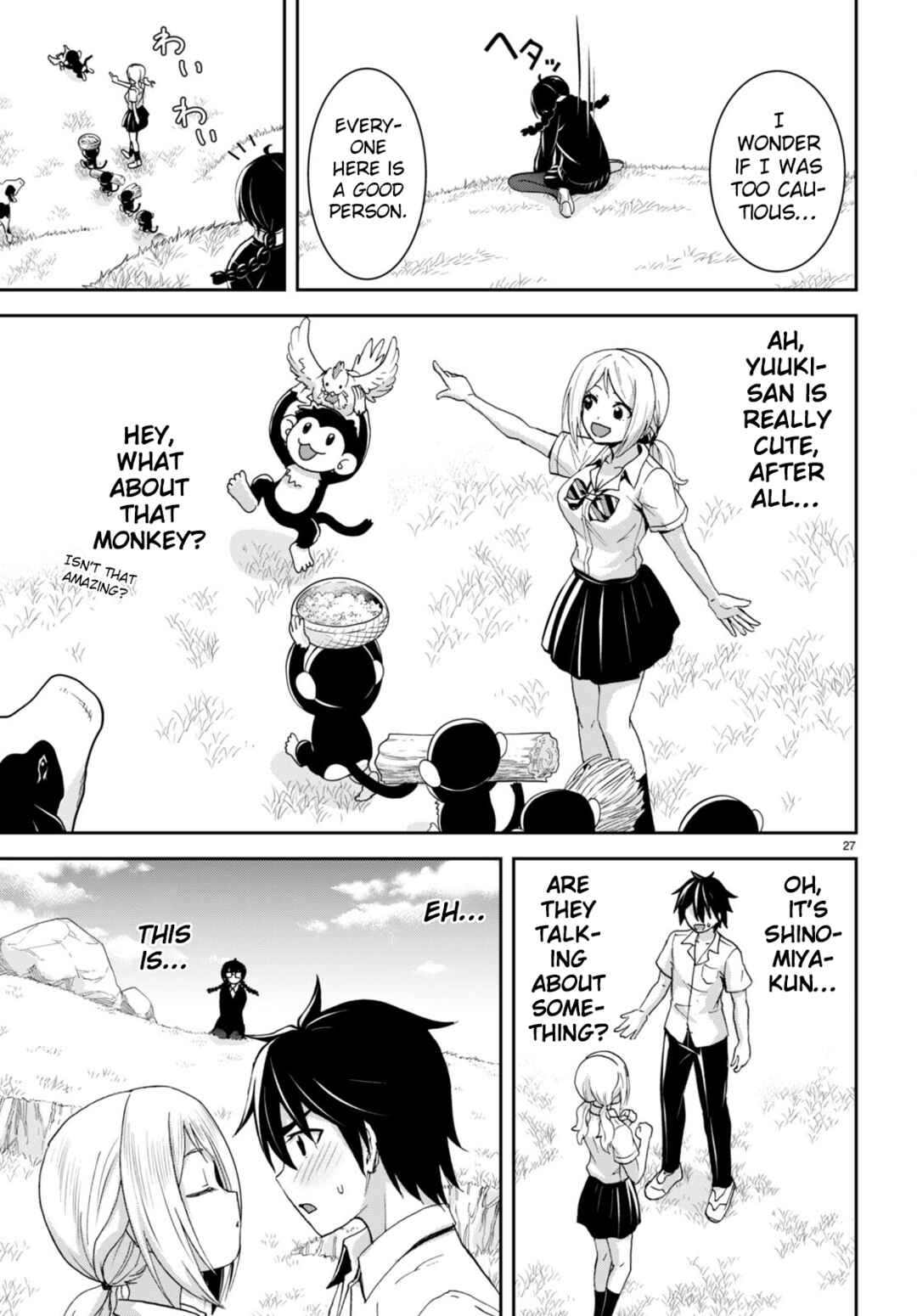 Page 28 Chapter 27 Isekai Yurutto Survival Seikatsu ~Gakkou no Minna to Isekai no Mujintou ni Tenishitakedo Ore Dake Rakushou desu~
