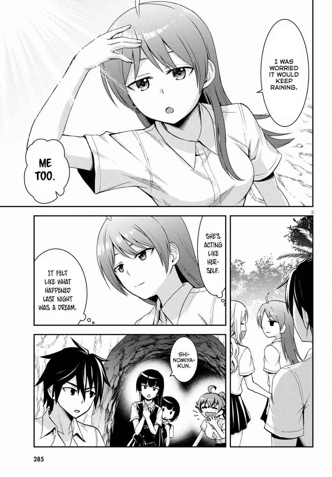 Page 4 Chapter 9 Isekai Yurutto Survival Seikatsu ~Gakkou no Minna to Isekai no Mujintou ni Tenishitakedo Ore Dake Rakushou desu~