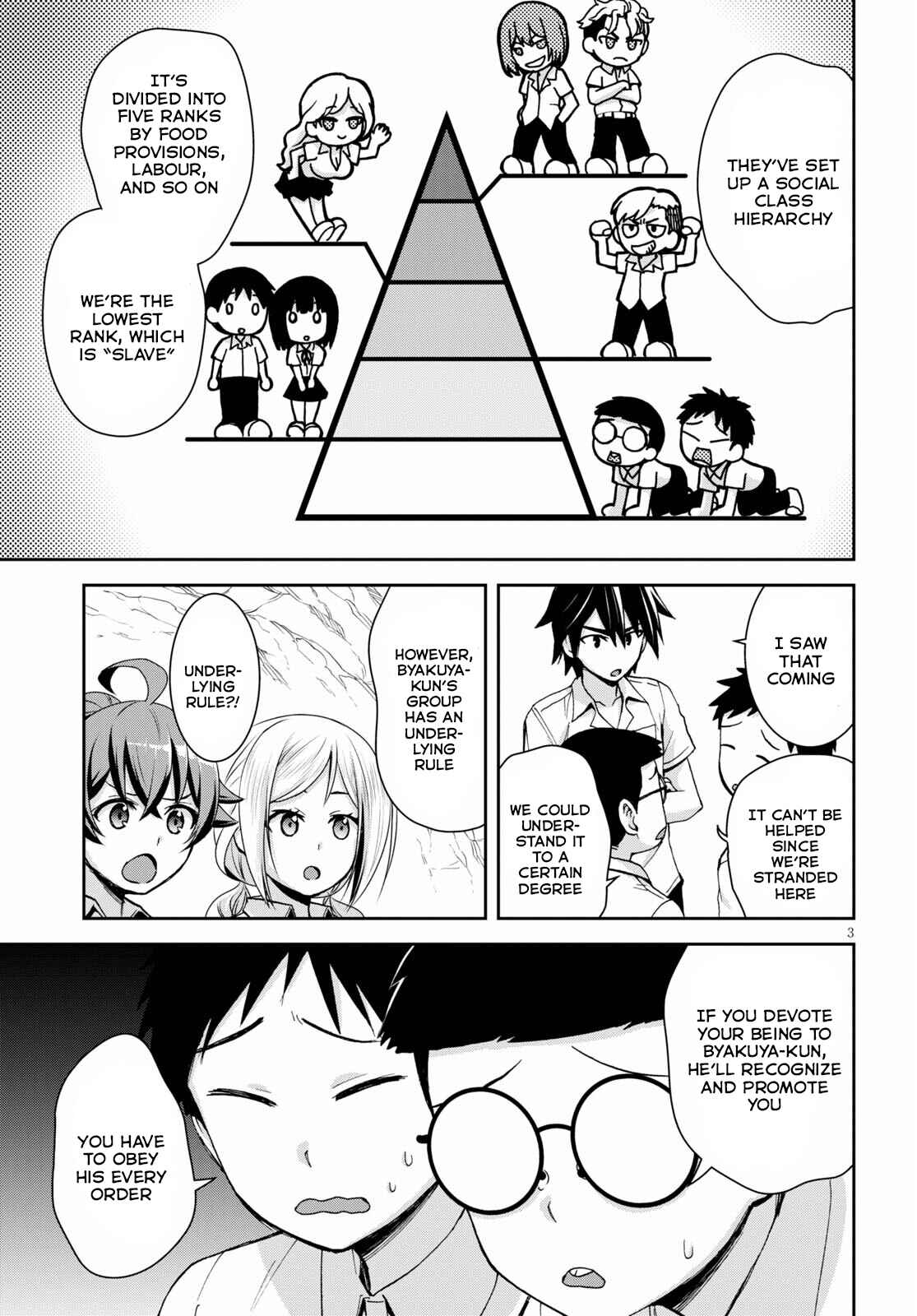 Page 4 Chapter 12 Isekai Yurutto Survival Seikatsu ~Gakkou no Minna to Isekai no Mujintou ni Tenishitakedo Ore Dake Rakushou desu~