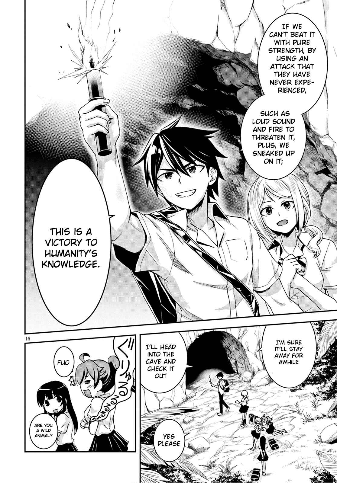 Page 17 Chapter 2 Isekai Yurutto Survival Seikatsu ~Gakkou no Minna to Isekai no Mujintou ni Tenishitakedo Ore Dake Rakushou desu~