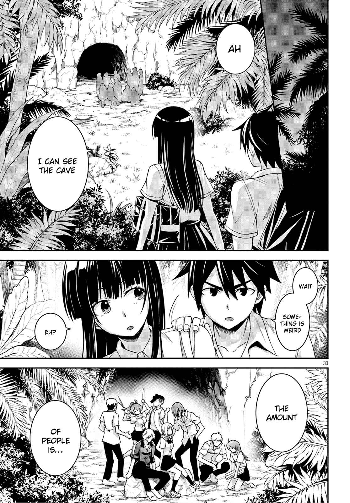 Page 34 Chapter 2 Isekai Yurutto Survival Seikatsu ~Gakkou no Minna to Isekai no Mujintou ni Tenishitakedo Ore Dake Rakushou desu~
