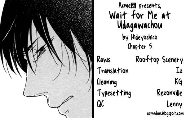 Page 1 Chapter 5 Udagawachou de Mattete yo.