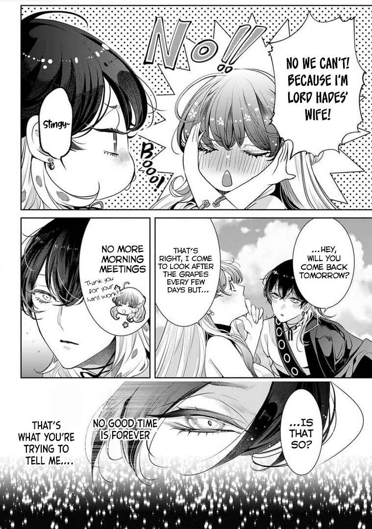 Page 25 Chapter 15 Gaman Shinaide, Hades-sama. ~Reikoku na Meiou no Junai wa Michishirenai hodo Fukakude, Omoi~