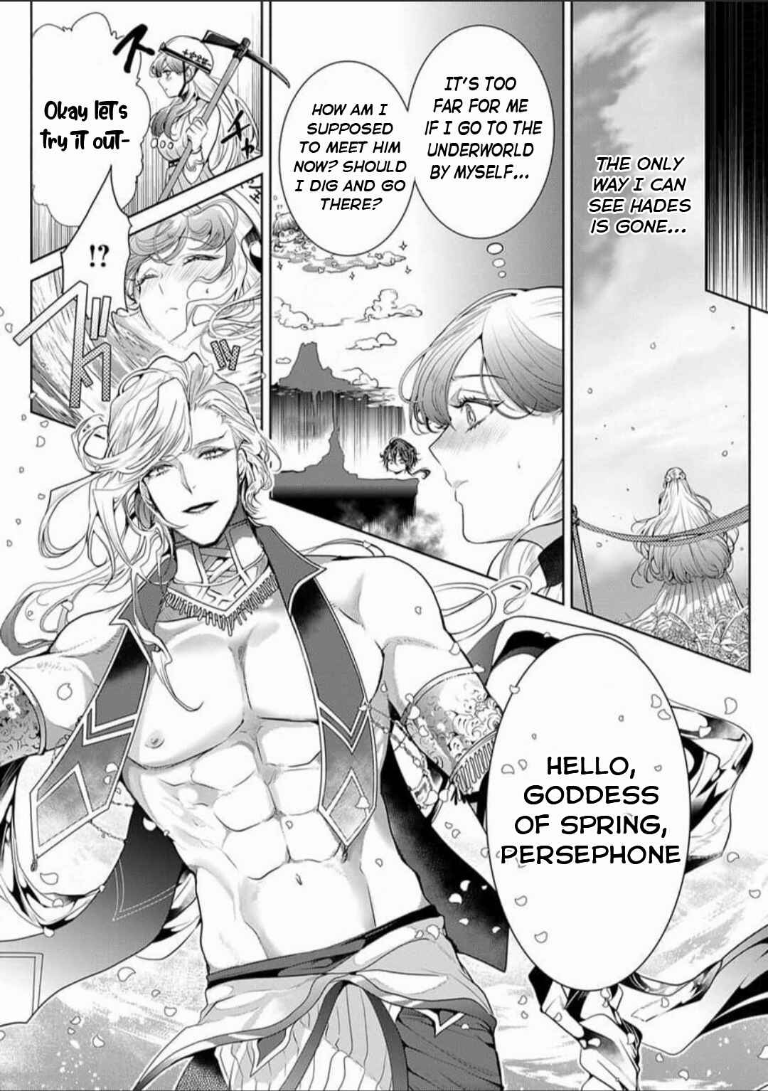 Page 20 Chapter 5 Gaman Shinaide, Hades-sama. ~Reikoku na Meiou no Junai wa Michishirenai hodo Fukakude, Omoi~